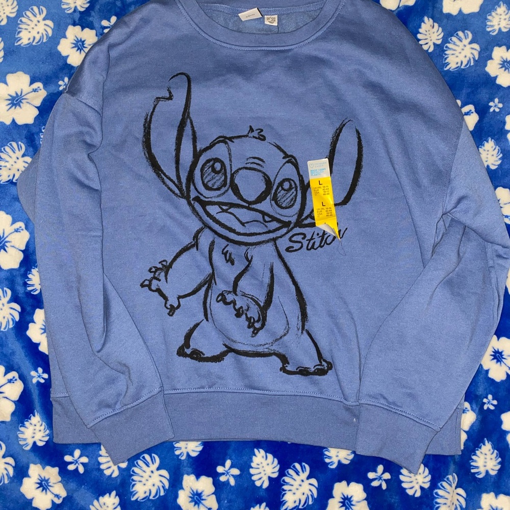 Primark Blue Stitch Sweatshirt